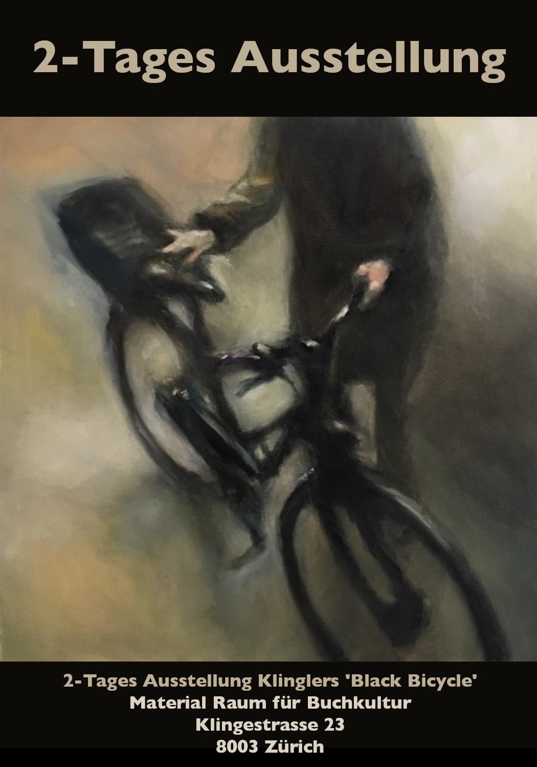 Black Bicycle image at Material Buchhandlung