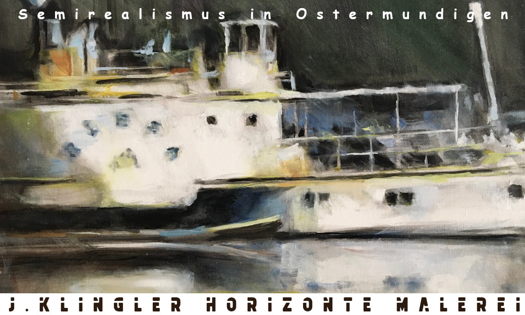 Jürg Klingler Kunstmalerei Horizonte Semirealismus in Ostermundigen July 2023, Crowdfunding